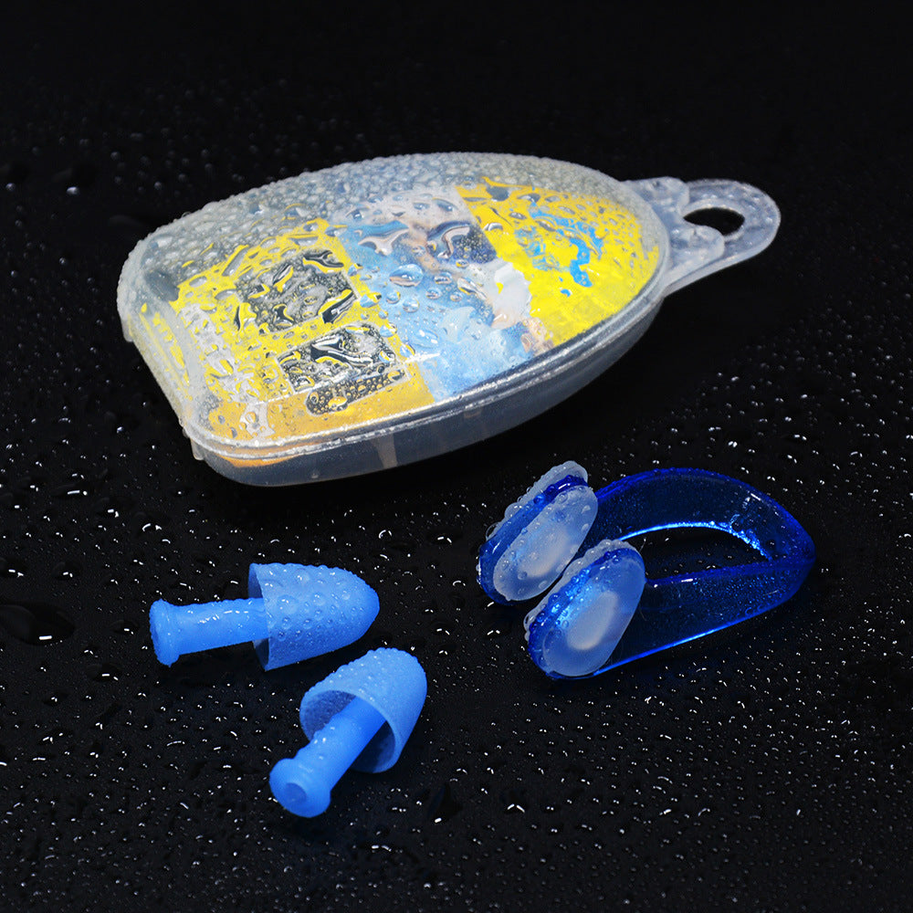 Ear Plugs & Nose Clip Set