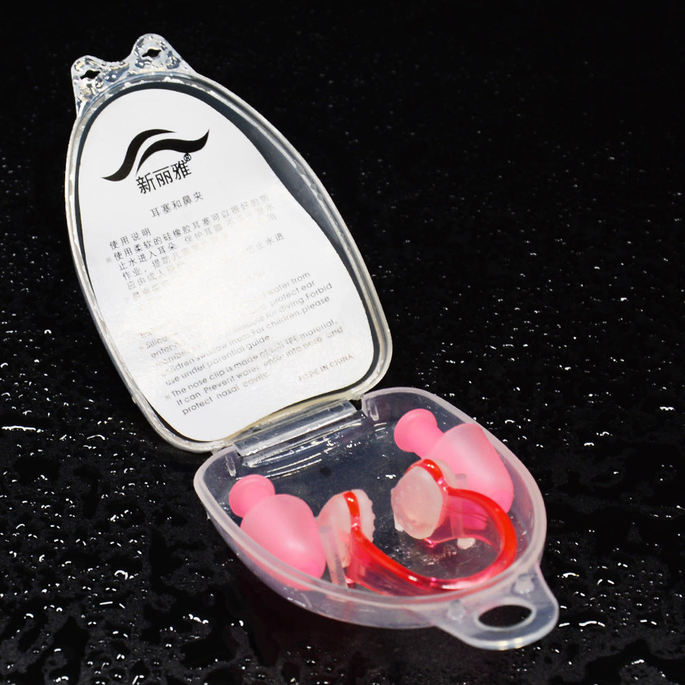 Ear Plugs & Nose Clip Set