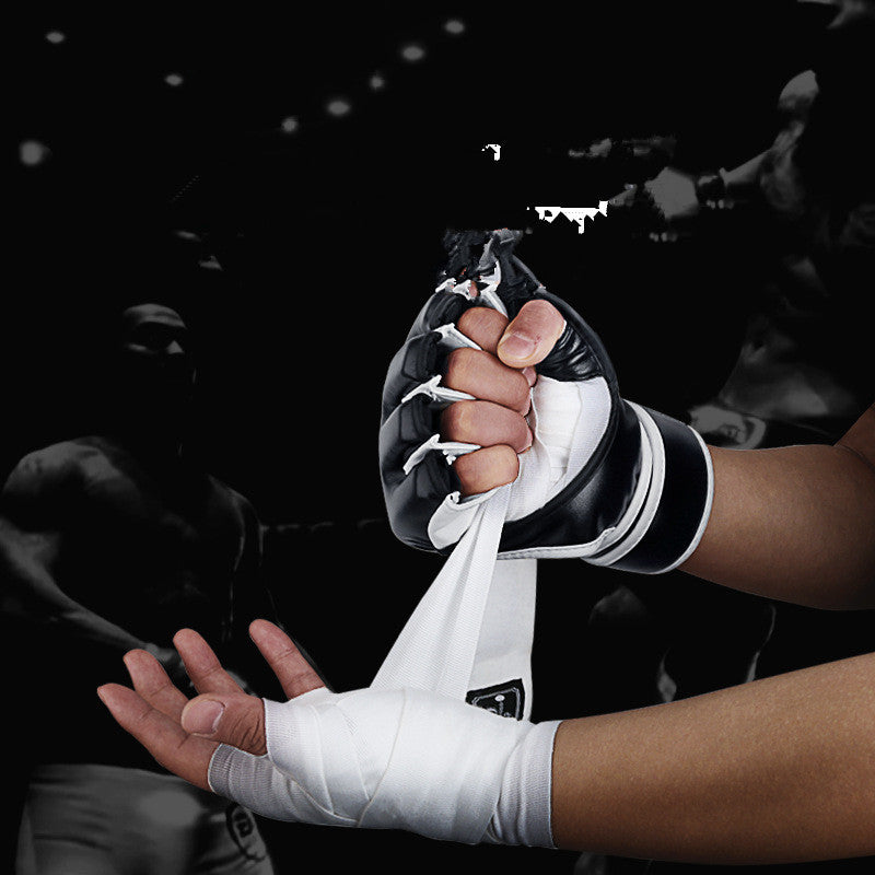Half-Finger Training Muay thay gloves