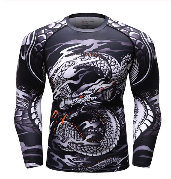 MMA Work Out Compression Rashguard Short - T Shirt