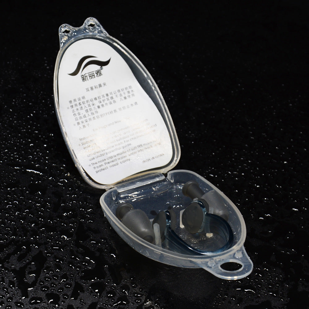 Ear Plugs & Nose Clip Set