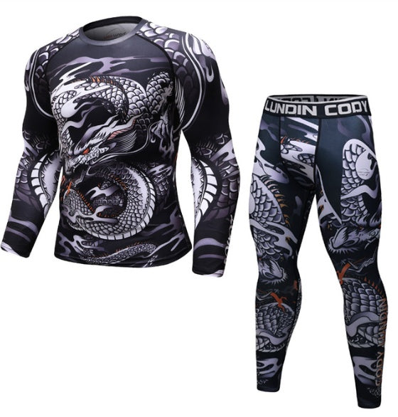 MMA Work Out Compression Rashguard Short - T Shirt