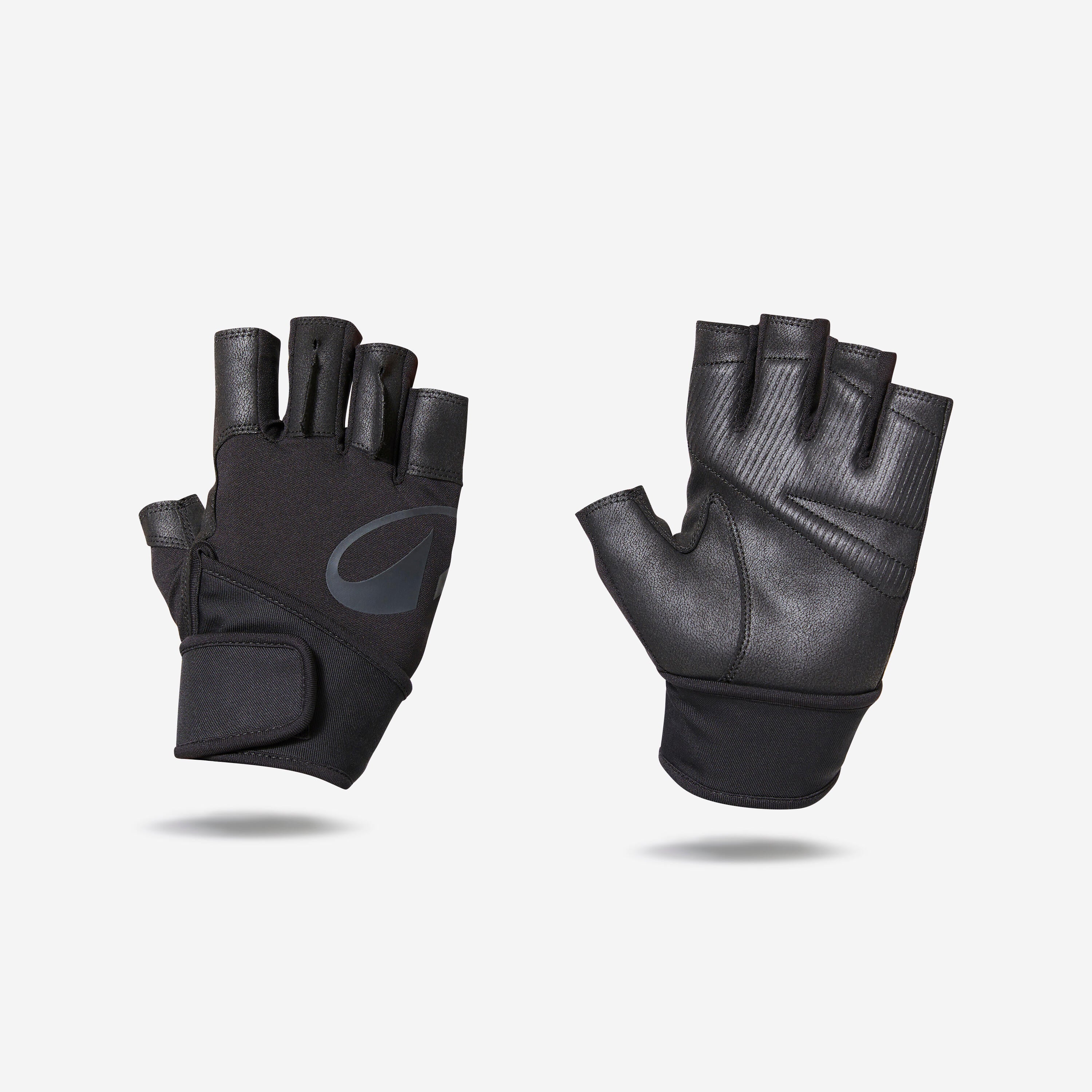 Half finger gym gloves